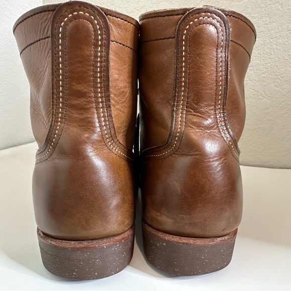 Red Wing Shoes Iron Ranger Size US 10.5 D Men's Leather Boot - Brown Copper 8085 - Picture 9 of 13